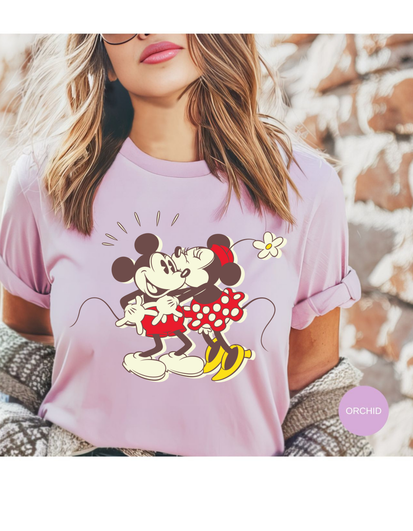 Sweet Vintage Love: Minnie Kissing Mickey Tee