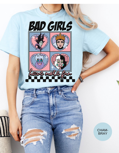 Bad Girls Have More Fun: Villains Edition!