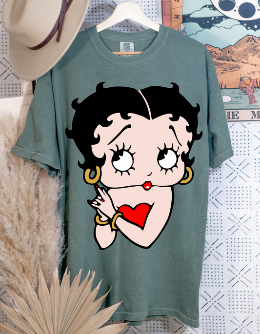 Vintage Betty Boop Charm Tee