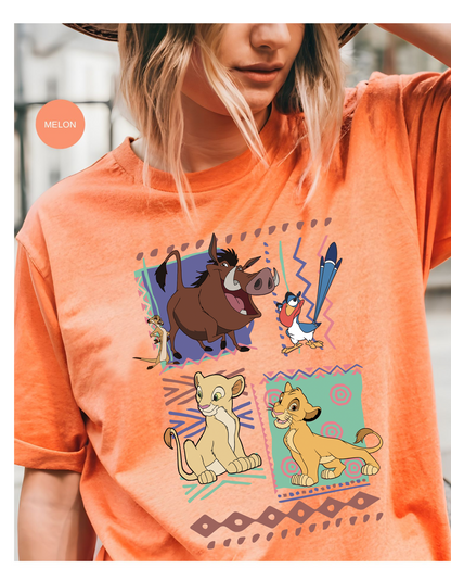 Hakuna Matata Retro 90s Throwback Lion King Tee