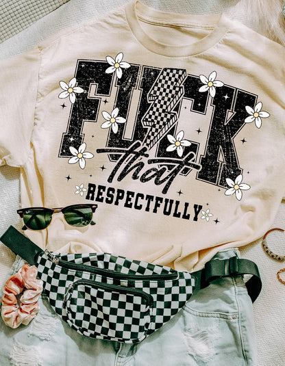 Respectfully Retro Daisy Tee