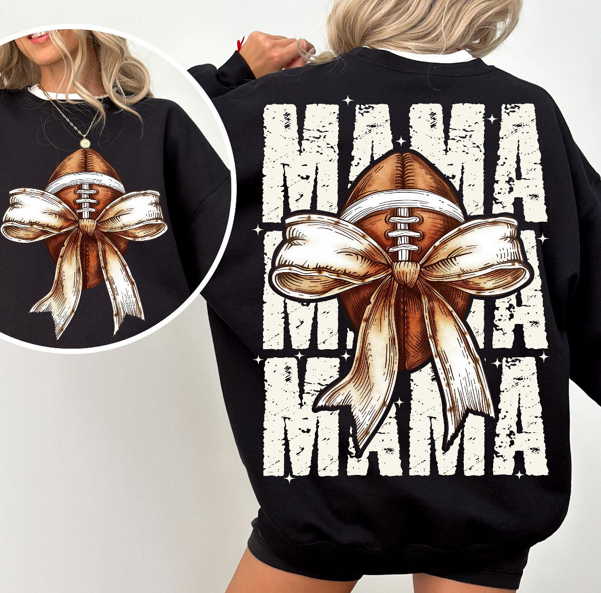 Game Day Football Mama Sweatshirt